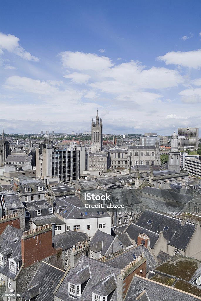 Aberdeen rooftops A view over Aberdeen, Scotland Aberdeen - Scotland Stock Photo