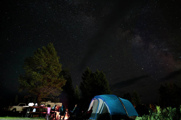 istock A night under the Milky way 1169693681