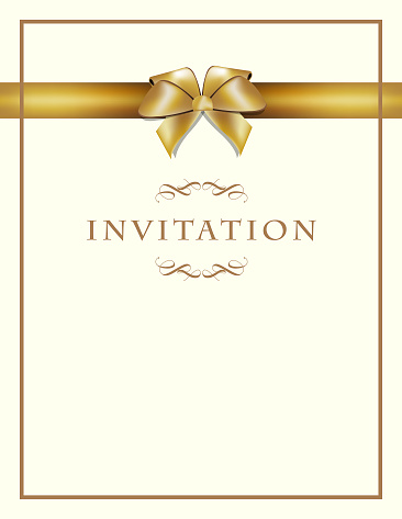 Invitation Card Design Stock Illustration - Download Image Now - Opening  Ceremony, Invitation, Award Ribbon - iStock