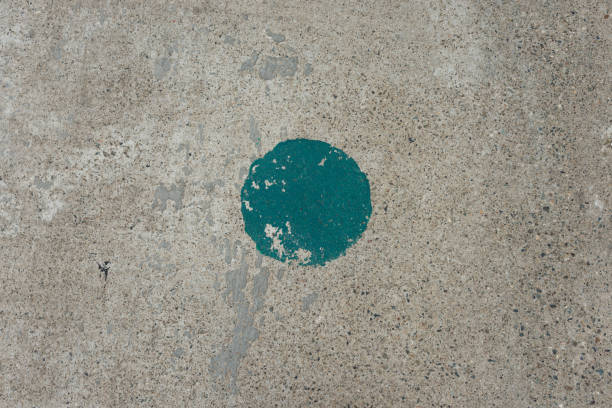 Grey concrete wall old grungy texture background.
