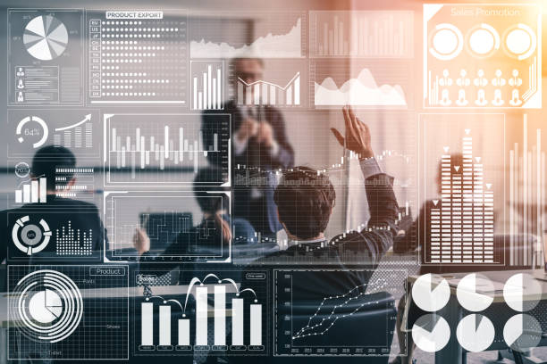 istock Big Data Technology for Business Finance Concept. 1169699903