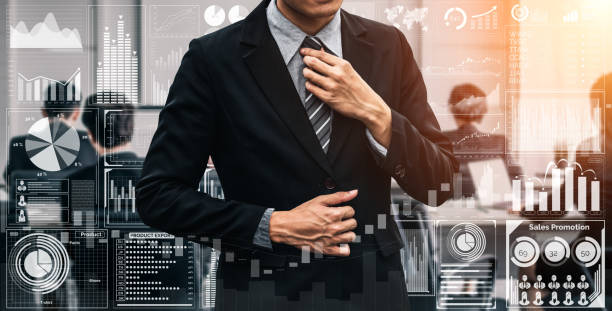 istock Big Data Technology for Business Finance Concept. 1169699961