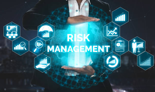 risk management and assessment for business - risk management imagens e fotografias de stock