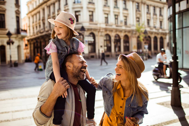 istock Family Shopping 1169701452