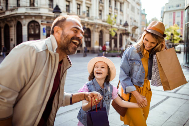 istock Family Shopping 1169701490