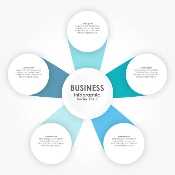 Vector illustration of info graphic for business concepts