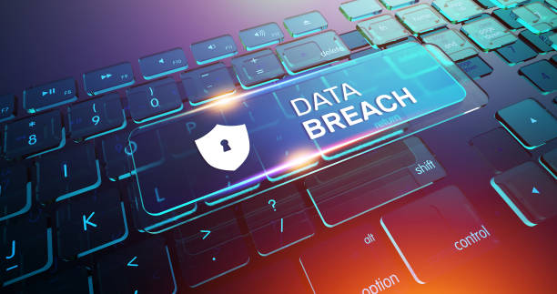 Data Breach Button on Computer Keyboard Data Breach Button on Computer Keyboard data breach photos stock pictures, royalty-free photos & images