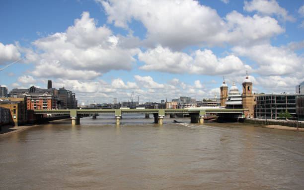 istock Railway bridge across the Thames, London 1169740280