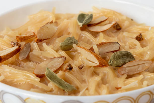 istock Vermicelli dessert top close-up. 1169742744