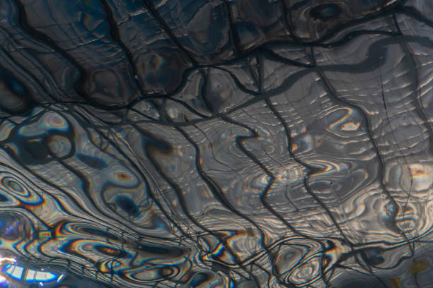 istock The light hits the mirror on the water surface. 1169742942