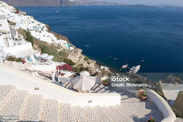 Stairway To Mediterranean Stock Photo - Download Image Now - Architecture, Blue, Color Image