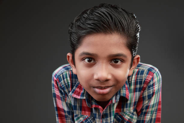 istock Portrait of a smiling young boy 1169753412