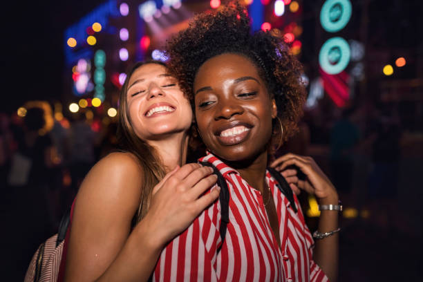 istock Dancing on music festival 1169754818