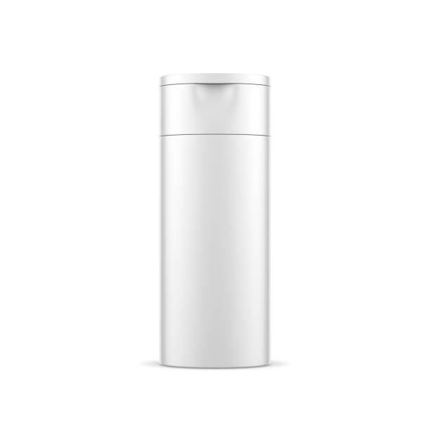 istock Modern shampoo bottle mockup with plastic cap isolated on white 1169760762