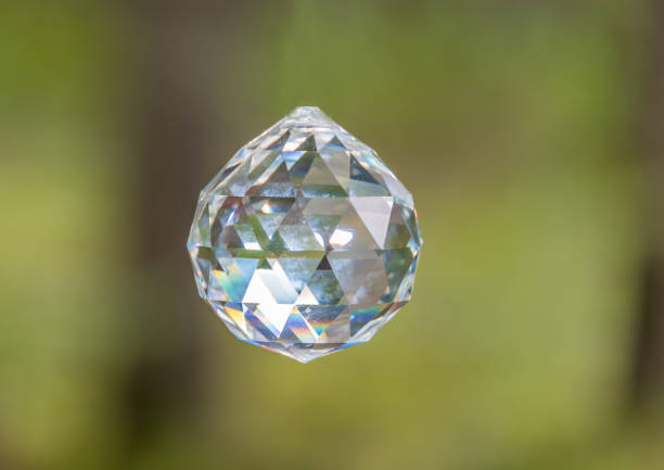 istock Faceted Crystal in a Forest in Latvia 1169766290