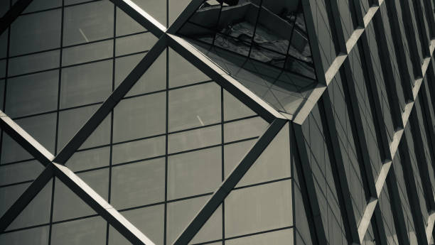 istock Glass made exterior wall of a modern building 1169769670