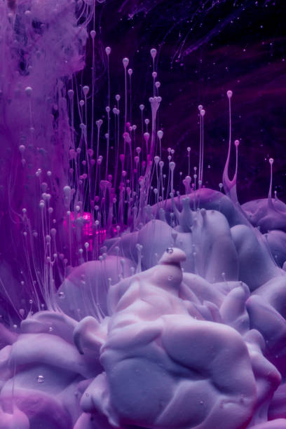 istock Flower in colourful water 1169769692