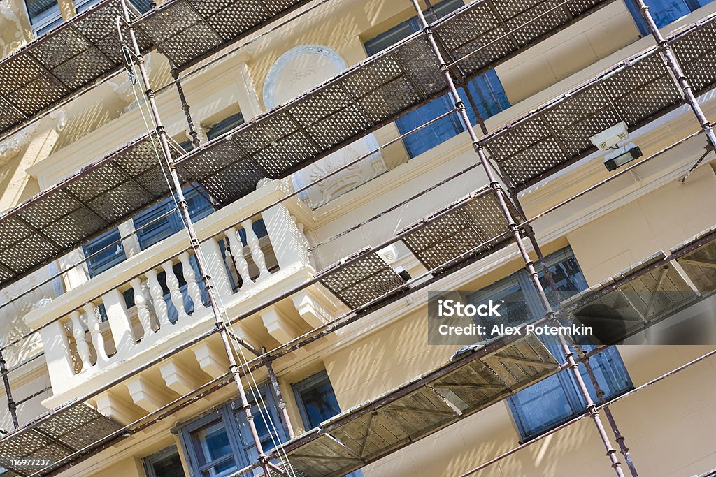 Gebäudesanierung - Lizenzfrei Anfang Stock-Foto