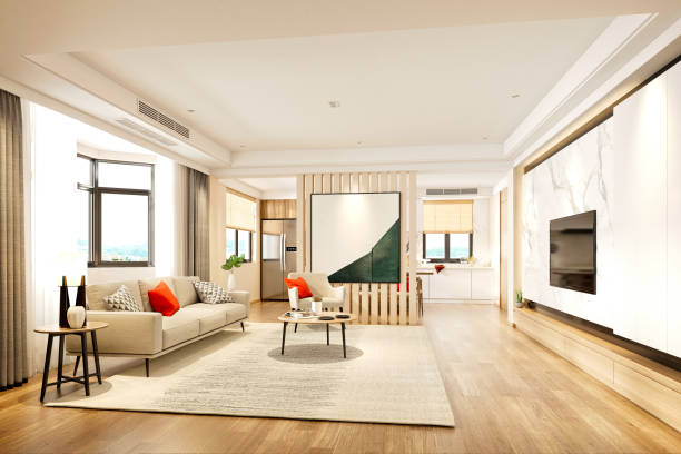 istock 3D Render of Living room 1169772912