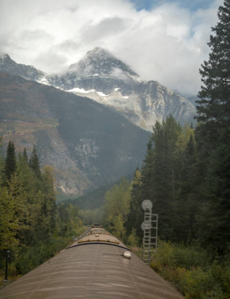 istock Train travel to the Rocky Mountains 1169778377