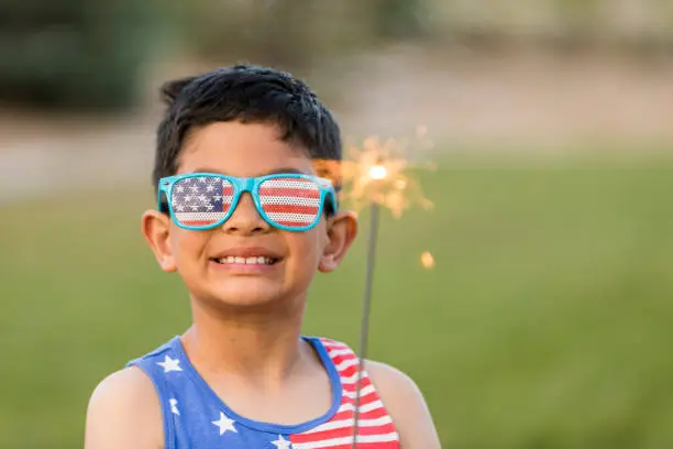 High quality stock photos of Fourth of July celebrations, outdoors
