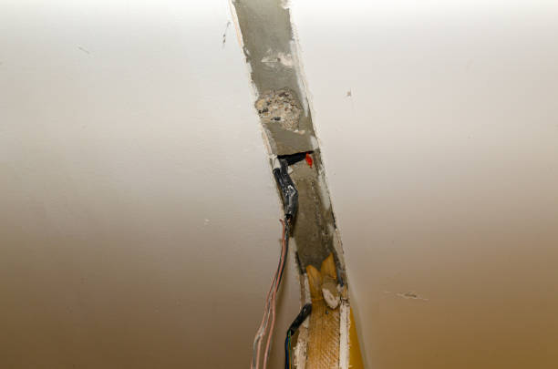 istock Ceiling with electric wires 1169787221