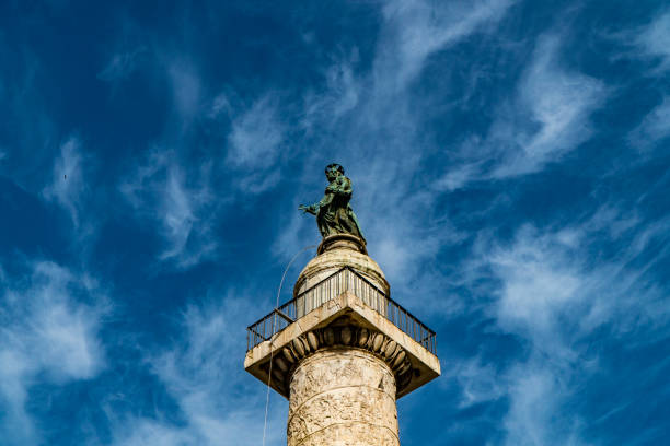 istock Trajan's Column (Colonna Traiana) in Rome, Italy. 1169791067