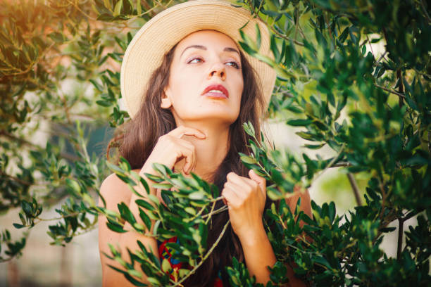 Adult, Agricultural Field, Woman, Portrait