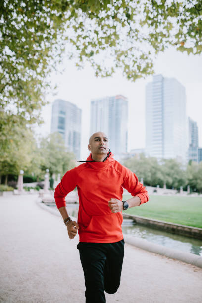 istock Athlete Running in Bellevue City Park 1169794328