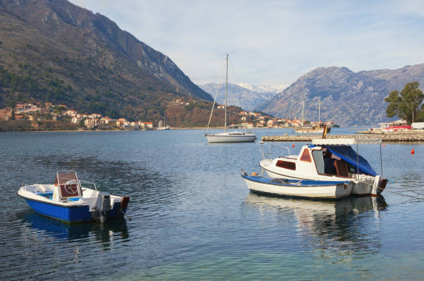 istock Winter Mediterranean landscape. Montenegro, Kotor Bay 1169795241