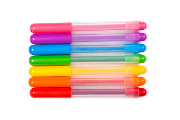 istock Multicolored Felt-Tip Pens isolated on a white background 1169808637