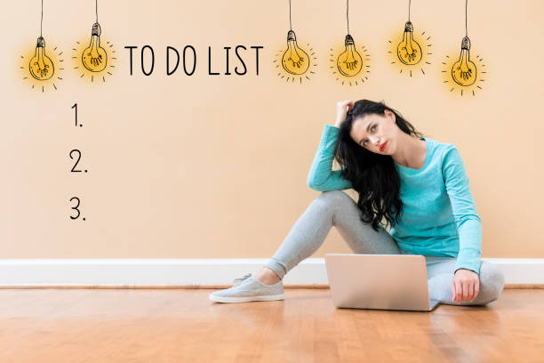 istock To do list with woman using a laptop 1169817569