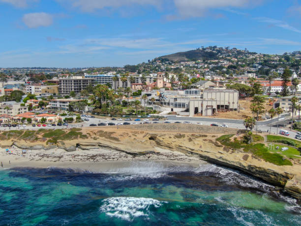 istock La Jolla Cove, small picturesque cove and beach surrounded by cliffs 1169818604