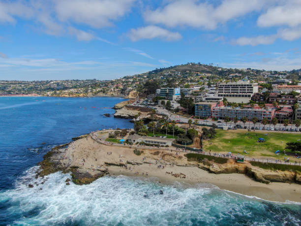 istock La Jolla Cove, small picturesque cove and beach surrounded by cliffs 1169819642