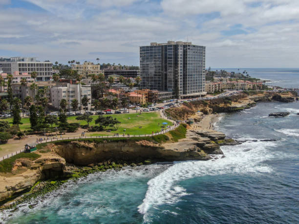 istock La Jolla Cove, small picturesque cove and beach surrounded by cliffs 1169819698
