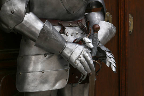 istock People in Middle ages. Armor of the Middle Knight. 1169819790