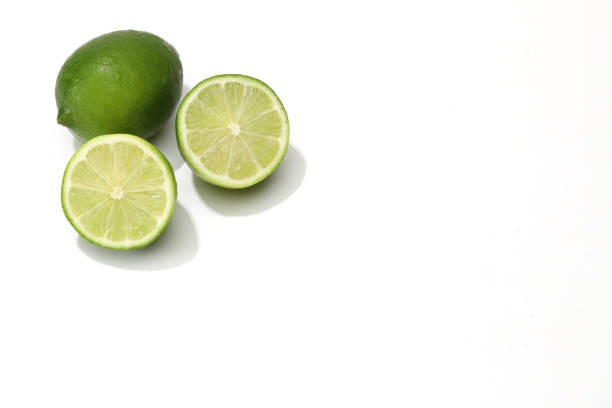 istock the limes in a white background 1169819918