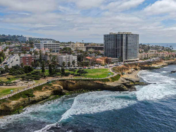 istock La Jolla Cove, small picturesque cove and beach surrounded by cliffs 1169820012