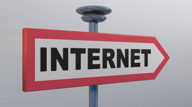 istock INTERNET red street arrow sign - 3D rendering illustration 1169824366