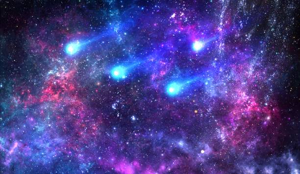 istock Planets and galaxy, cosmos, physical cosmology, science fiction wallpaper. 1169827282