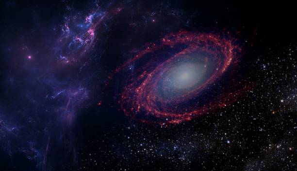 istock Planets and galaxy, cosmos, physical cosmology, science fiction wallpaper. 1169827305