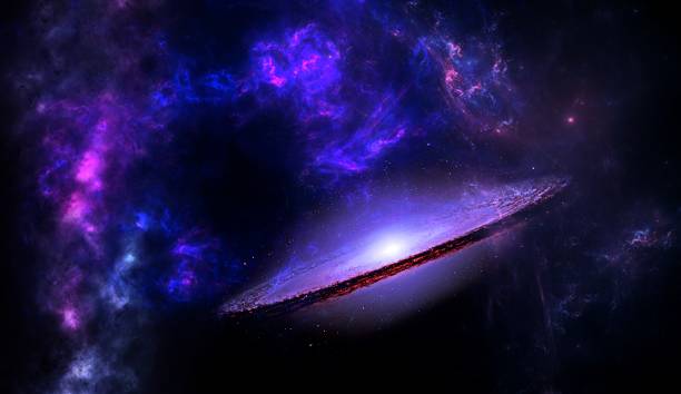istock Planets and galaxy, cosmos, physical cosmology, science fiction wallpaper. 1169827316