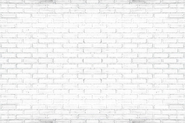 istock White brick wall texture for background or wallpaper. Abstract interior decoration vintage style. 1169835846
