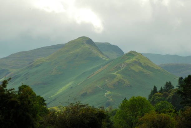 istock Cloudy skies over Catbells 1169840143