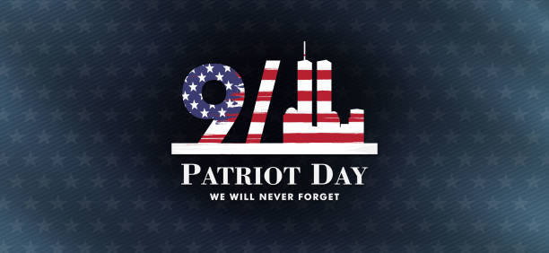 istock patriot day background, September 11, we will never forget, united states flag posters, modern design vector illustration 1169846690