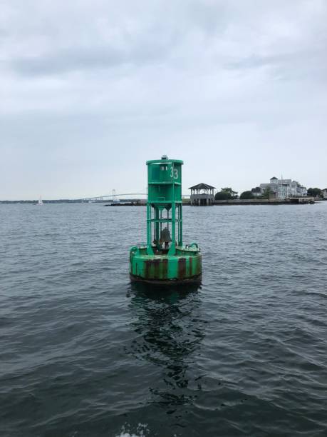 istock Large Green buoy 1169850756