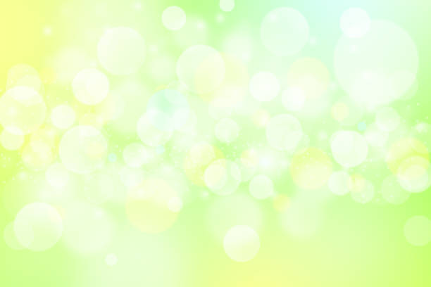 istock Green color tone bokeh abstract background. 1169861800