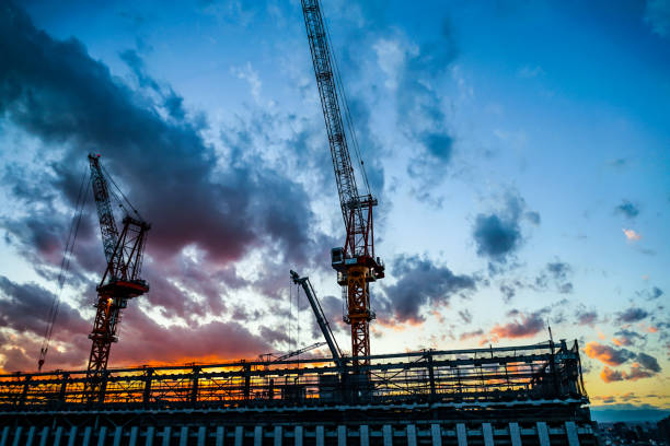 istock Construction site of a high-rise building 1169862570