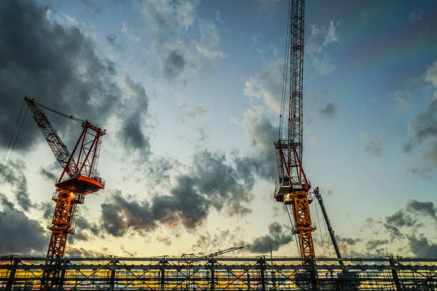 istock Construction site of a high-rise building 1169862742