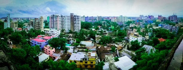 This the Sylhet City of Bangladesh. The urban area.